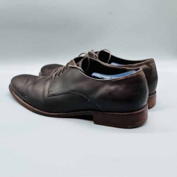 Cole Haan Shoes Mens 13 Brown Leather Derby Oxford Lace Up Dress Classic Office main image 9